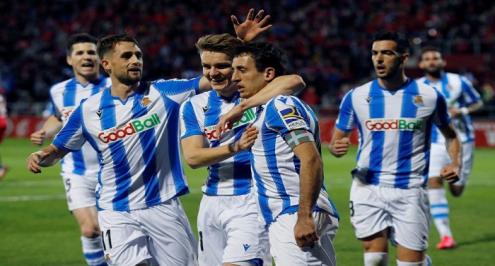 إلى نهائي كأس إسبانيا.. ريال سوسيداد يطيح بميرانديس